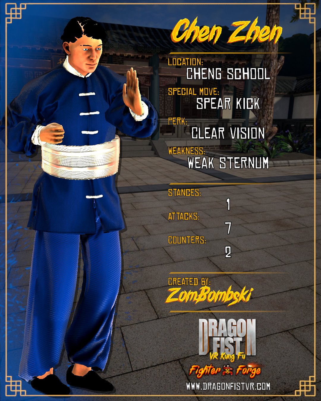 Chen Zhen - Created By: ZomBombski